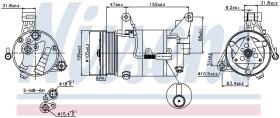 Nissens 89340 - COMPRESOR MINI MINI (R50-R53)(01-)C