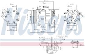 Nissens 89347 - COMPR FIAT DUCATO 2.3/3.0 JTD/ IVECO DAILY III