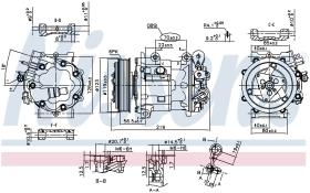 Nissens 89362 - COMPR PSA C5/C6/407/607 (04>)