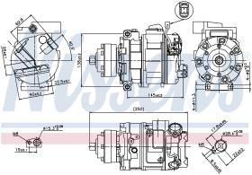 Nissens 89418 - COMPRESOR AUDI A 6/S 6(C6)(04-)4.2