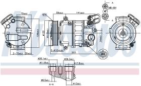 Nissens 89420 - COMPRESOR VAUXHALL INSIGNIA(08-)2.0