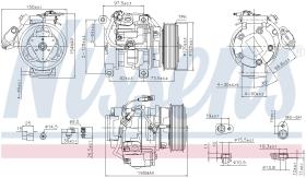 Nissens 89433 - COMPR TOYOTA HILUX III 2.5/3.0 D4D (01-)