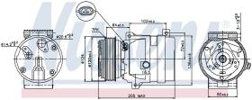 Nissens 89435 - COMPR RENAULT MASTER (97>) OPEL MOVANO (01>)