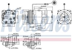 Nissens 89439 - COMPRESOR VOLVO BM L50D