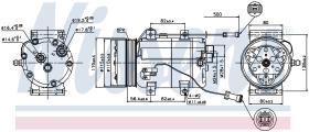 Nissens 89452 - COMPRESOR AUDI A 8/S 8(4D)(94-)3.7