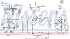 Nissens 89473 - COMPRESOR RVI-RENAULT TRUCKS PREMIU