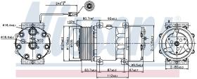 Nissens 89474 - COMPR RVI MIDLUM/PREMIUM II/VOLVO FL II (06-)