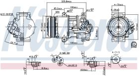 Nissens 89479 - COMPRESOR MERCEDES A-CLASS W 169(04