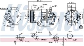 Nissens 89479 - COMPRESOR MERCEDES A-CLASS W 169(04