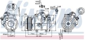 Nissens 89511 - COMPR TOYOTA LAND CRUISER 4.5D/LEXUS LX