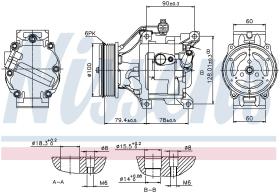 Nissens 89530 - COMPRESOR TOYOTA COROLLA(E11#)(97-)