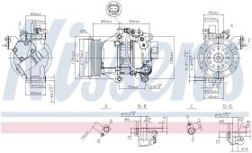 Nissens 89554 - COMPRESOR TOYOTA YARIS/ECHO I(#P10)