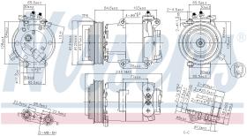 Nissens 89569 - COMPR FORD TRANSIT 2.4/3.2TDCI (06-)