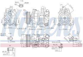 Nissens 89585 - COMPR BMW S1 (F20/F21) S2 (F22/F87) X5/X6