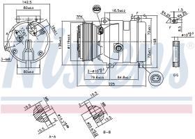 Nissens 89587 - COMPR RENAULT LAGUNA II (01-)