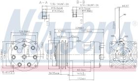 Nissens 89636 - COMPRESOR DEUTZ-FAHR AGROTON L710