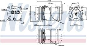 Nissens 899914 - COMPRESOR MAN F 90(86-)