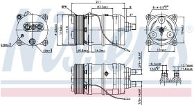 Nissens 899919 - COMPRESOR MAN TG-A(02-)