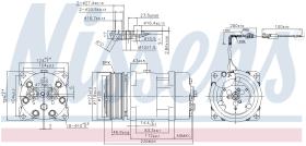Nissens 899930 - COMPRESOR UNIVERSAL UNIVERSAL COMPR