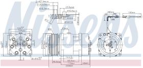 Nissens 899930 - COMPRESOR UNIVERSAL UNIVERSAL COMPR