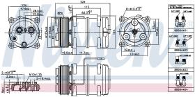 Nissens 899945 - COMPRESOR UNIVERSAL UNIVERSAL COMPR