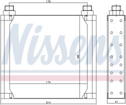 Nissens 90535 - RADIADOR ACEITE OPEL ARENA(97-)1.9