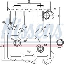 Nissens 90582 - ENFAC MB W202 C250TD (95>01) W210 250/290TD (96>)