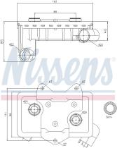 Nissens 90597 - RADIADOR ACEITE MERCEDES E-CLASS W
