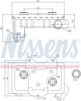 Nissens 90597 - RADIADOR ACEITE MERCEDES E-CLASS W