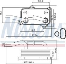 Nissens 90599 - ENFAC MB W210 E240/280/320/430/55 AMG