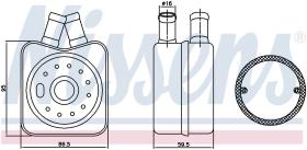 Nissens 90608 - ENFAC VW/SEAT/AUDI (86*95*59)