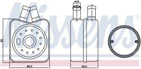 Nissens 90608 - ENFAC VW/SEAT/AUDI (86*95*59)