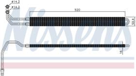 Nissens 90627 - RADIADOR ACEITE BMW 6 E63-E64(04-)6