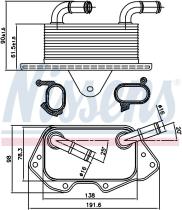 Nissens 90662 - RADIADOR ACEITE AUDI A 6/S 6(C6)(04