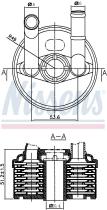 Nissens 90666 - RADIADOR ACEITE VOLKSWAGEN LUPO(6X1