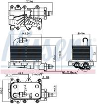 Nissens 90673 - ENFAC BMW S5 E60/S6 E63/S5 E67/X3 E83 DIESEL (CAMBIO)