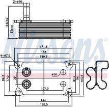 Nissens 90683 - ENFAC FORD MONDEO III 2.0/2.2TDCI/TRANSIT 2.0D (00>)