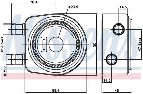 Nissens 90697 - ENFAC DONUT (48 MM)