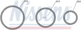 Nissens 9071705 - RADIADOR ACEITE FIAT SCUDO(270)(07-