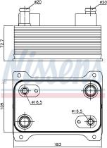 Nissens 90747 - RADIADOR ACEITE VOLKSWAGEN PASSAT B