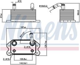 Nissens 90779 - ENFAC VOLVO S60 I/S80 I/V70 II 2.4D/D5 (01>) XC90 I (02>)