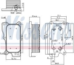 Nissens 90783 - MB W203/W204/W207/W219/W211