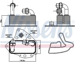 Nissens 90803 - ENFAC OPEL ASTRA J/INSIGNIA (08>) ENF. SOLO