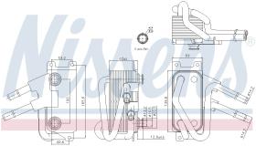 Nissens 90834 - RADIADOR ACEITE BMW 7 E65-E66-E67-E