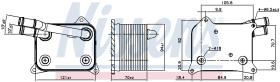 Nissens 90839 - RADIADOR ACEITE AUDI A 8/S 8(4E)(03