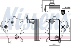 Nissens 90885 - ENFAC FIAT BRAVO (07>) DOBLO 1.6 JTD (11>) ENF. SOLO