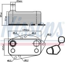 Nissens 90890 - ENFAC LAND ROVER FREELANDER 2.0 TD4 (97>) ROVER 75 2.0TD