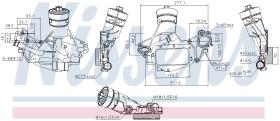 Nissens 90931 - RADIADOR ACEITE VAUXHALL ZAFIRA B(0