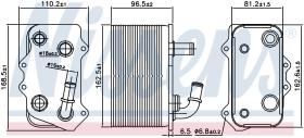 Nissens 90934 - RADIADOR ACEITE PORSCHE 911 (997)(0