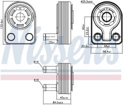 Nissens 90971 - RADIADOR ACEITE FORD C-MAX(CB7.CEU)